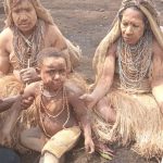 PNG Boy and 2 Women in Traditional Dress PNG Boy and 2 Women in Traditional Dress